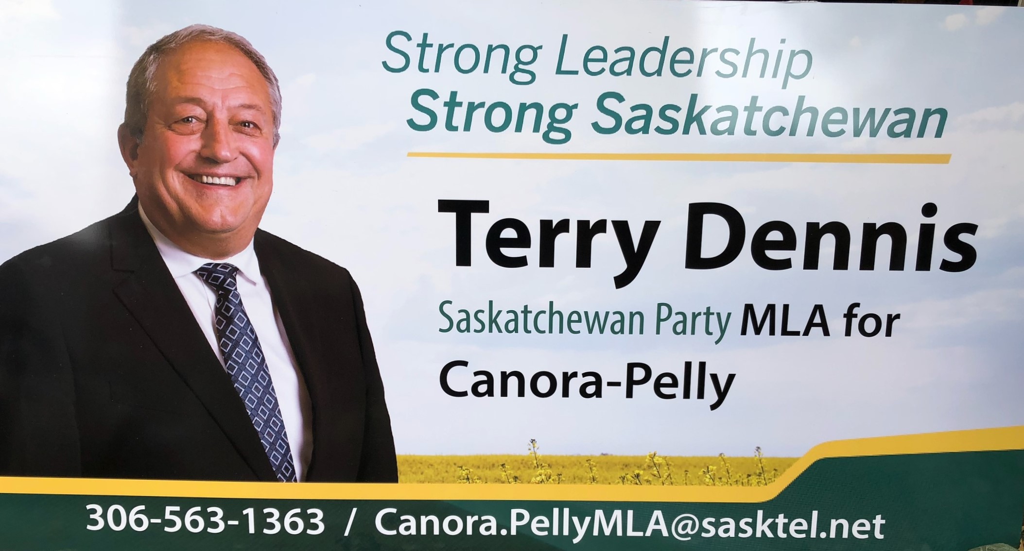 Terry Dennis MLA Canora/Pelly